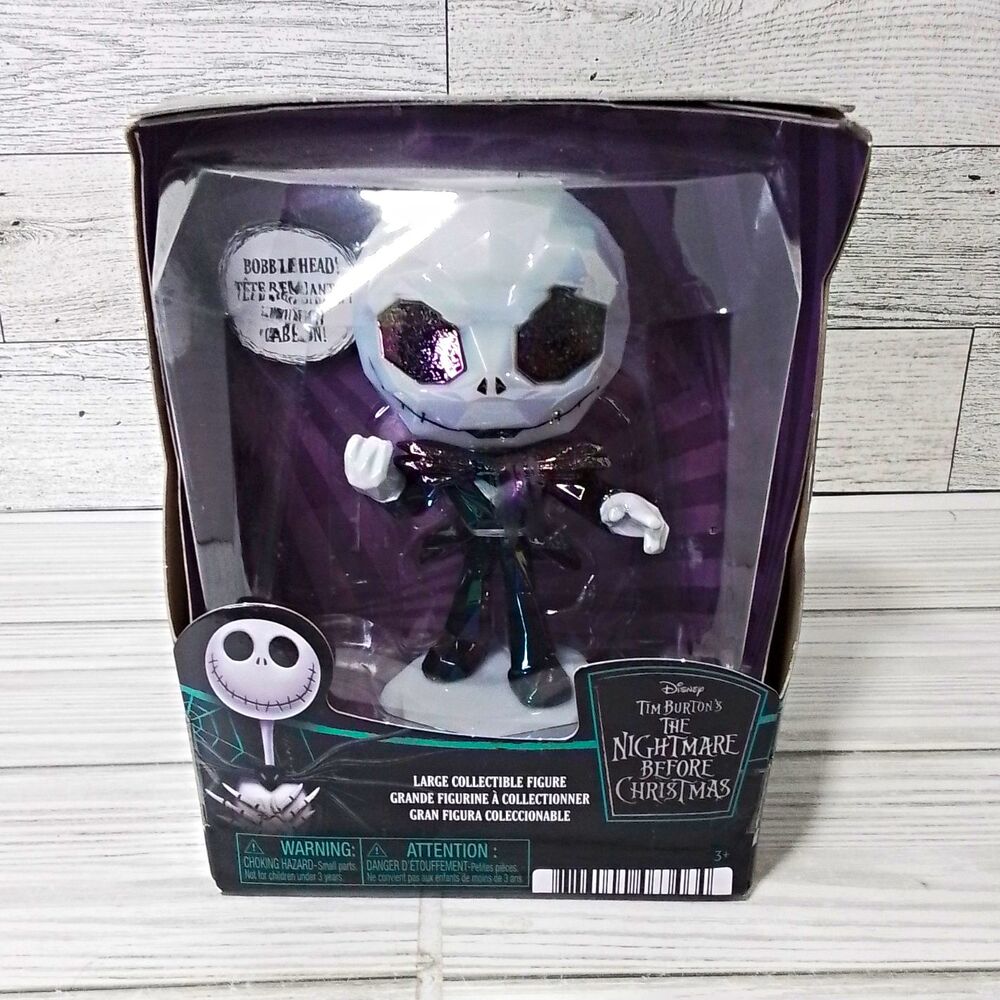 Just Play Jack Skellington Bobblehead Figure 6" Nightmare Before Christmas